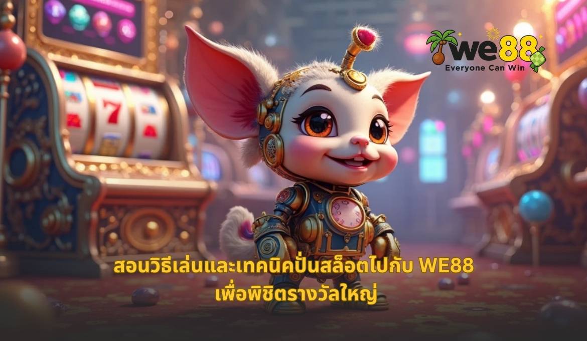 แนะนำวิธีการปั่นสล็อตและเพิ่มโอกาสชนะรางวัลใหญ่ที่ WE88