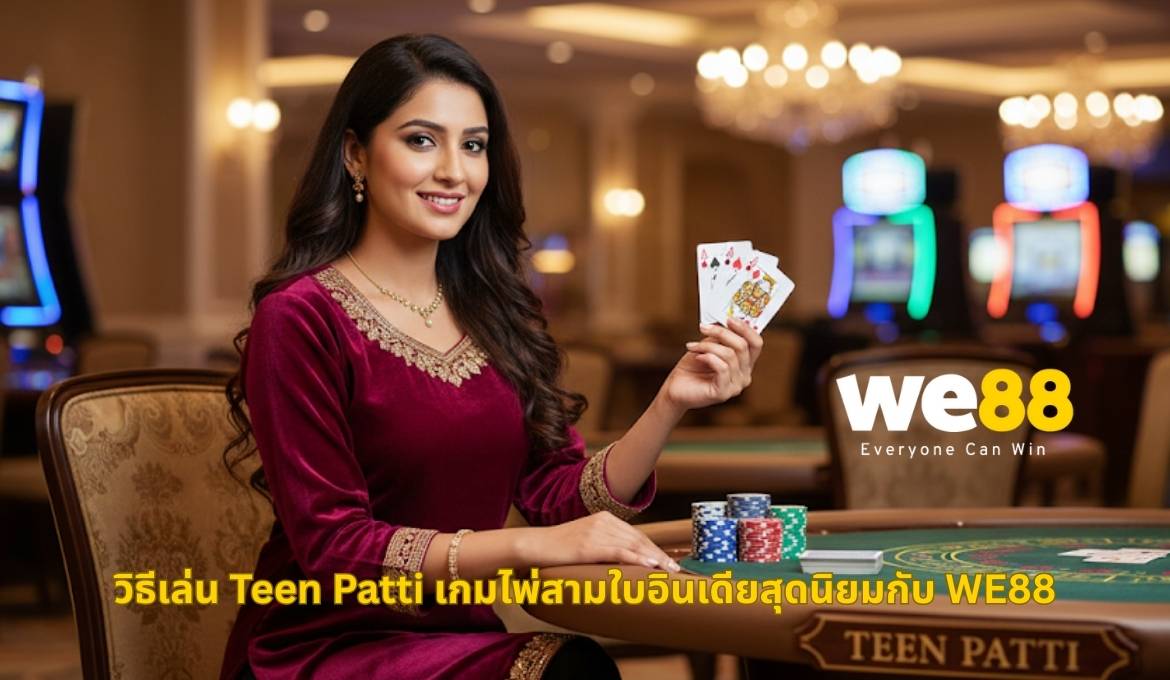 คู่มือการเล่น Teen Patti เกมไพ่สุดคลาสสิกจากอินเดีย